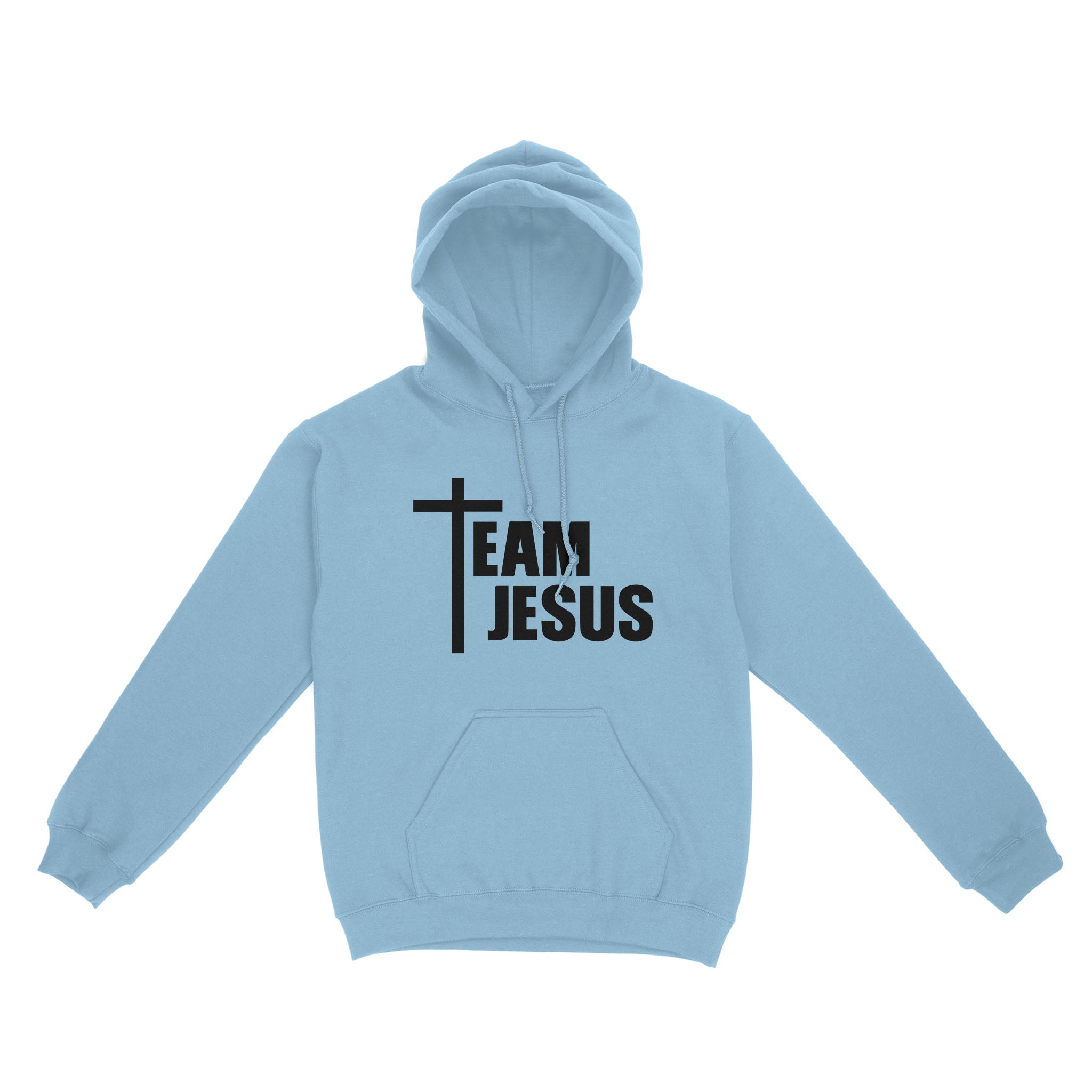 Christian Shirts, Faith T-shirt, Religious Shirt, Christian Tees, Jesus Shirt, Christian Shirts for Women and Men, Team Jesus Standard Hoodie - Image 2