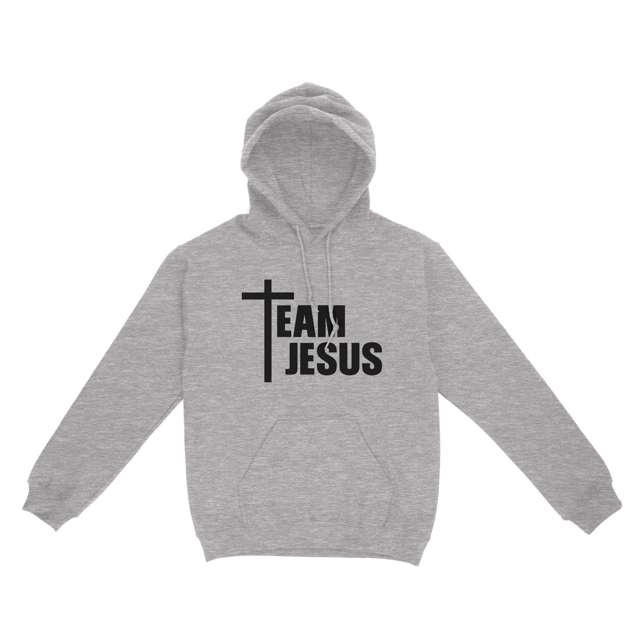 Christian Shirts, Faith T-shirt, Religious Shirt, Christian Tees, Jesus Shirt, Christian Shirts for Women and Men, Team Jesus Standard Hoodie - Image 7