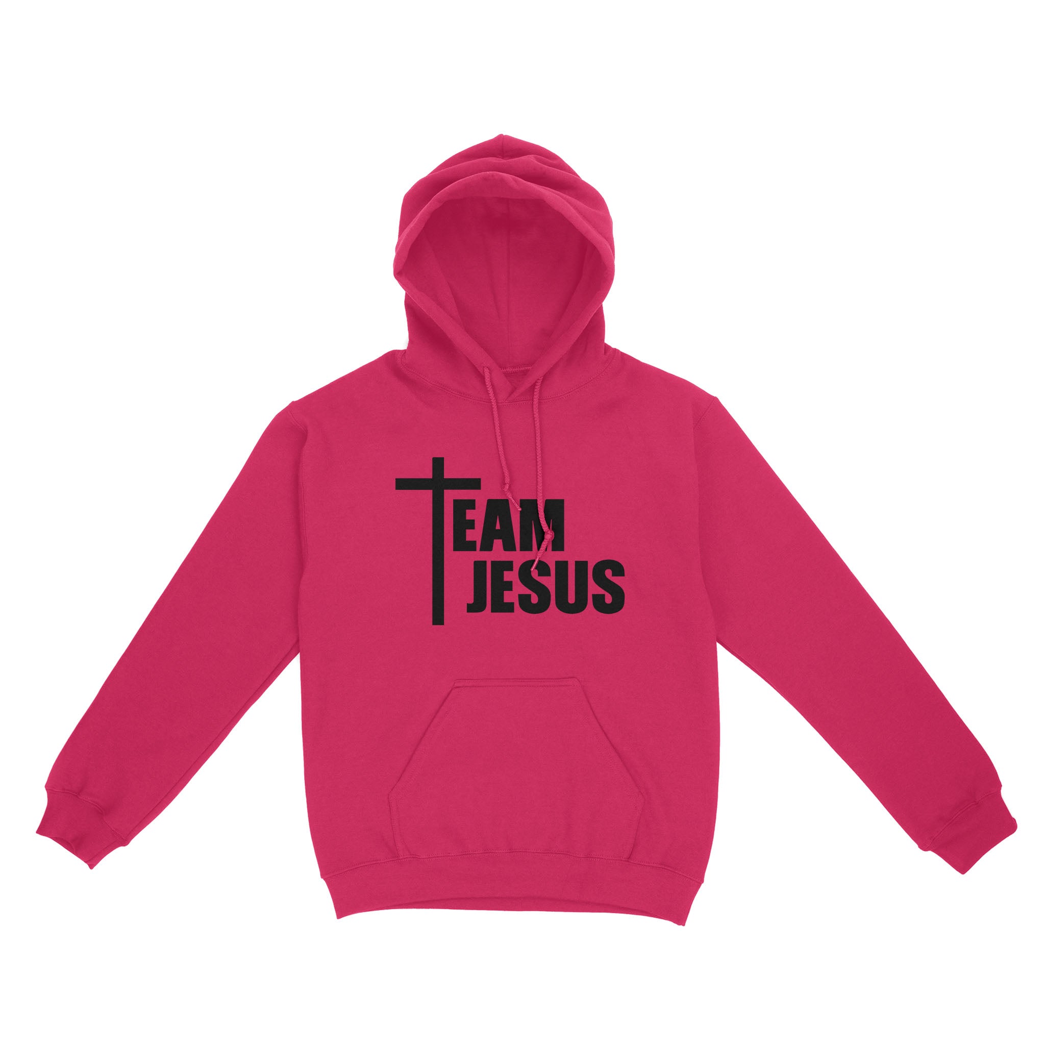 Christian Shirts, Faith T-shirt, Religious Shirt, Christian Tees, Jesus Shirt, Christian Shirts for Women and Men, Team Jesus Standard Hoodie - Image 5