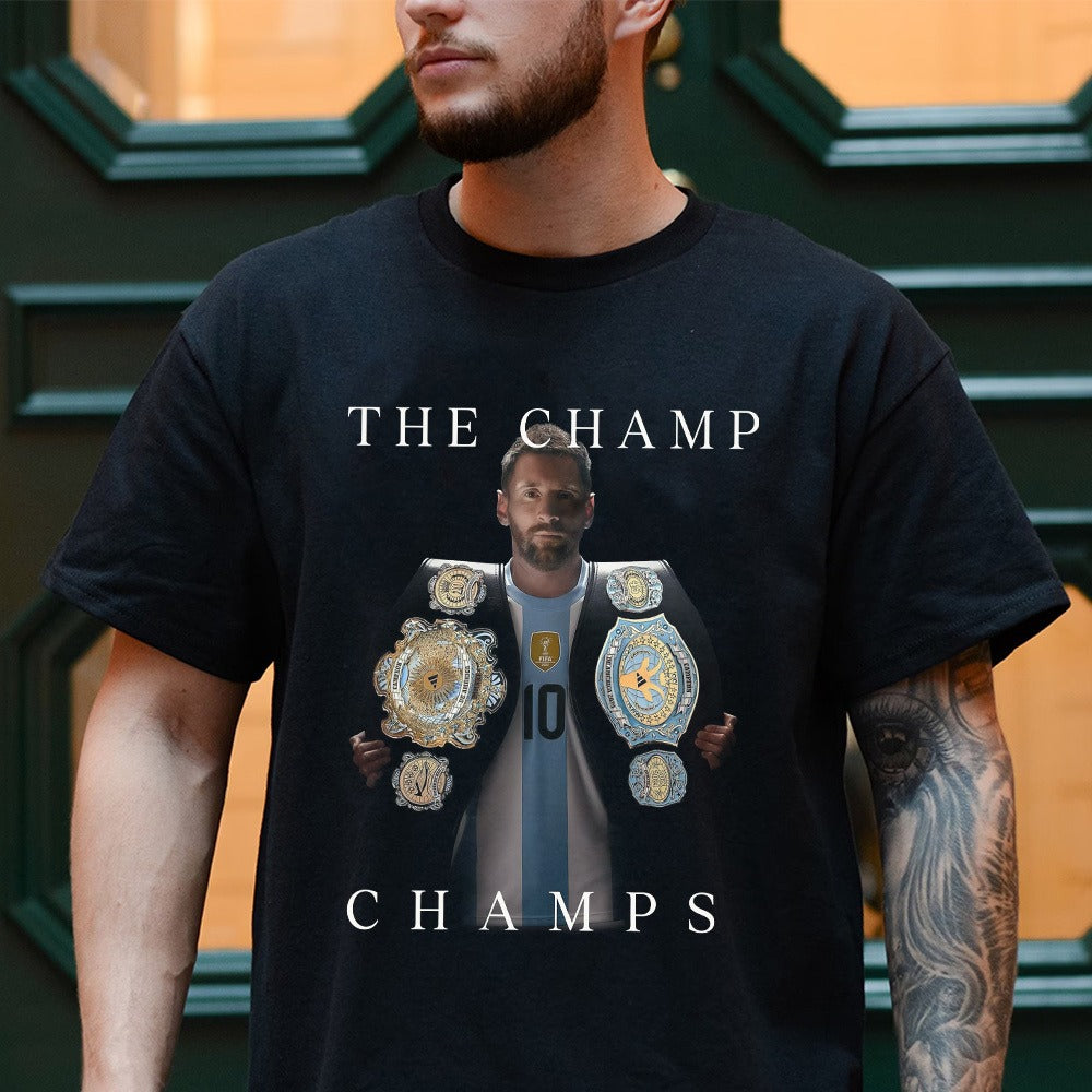 The Champ Champs Lionel Messi Fan T-Shirt - Image 2
