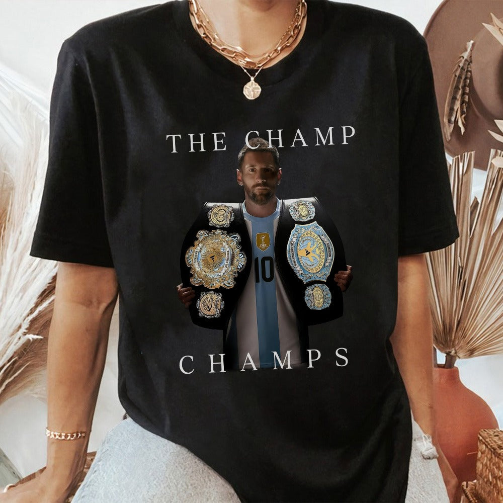 The Champ Champs Lionel Messi Fan T-Shirt - Image 3