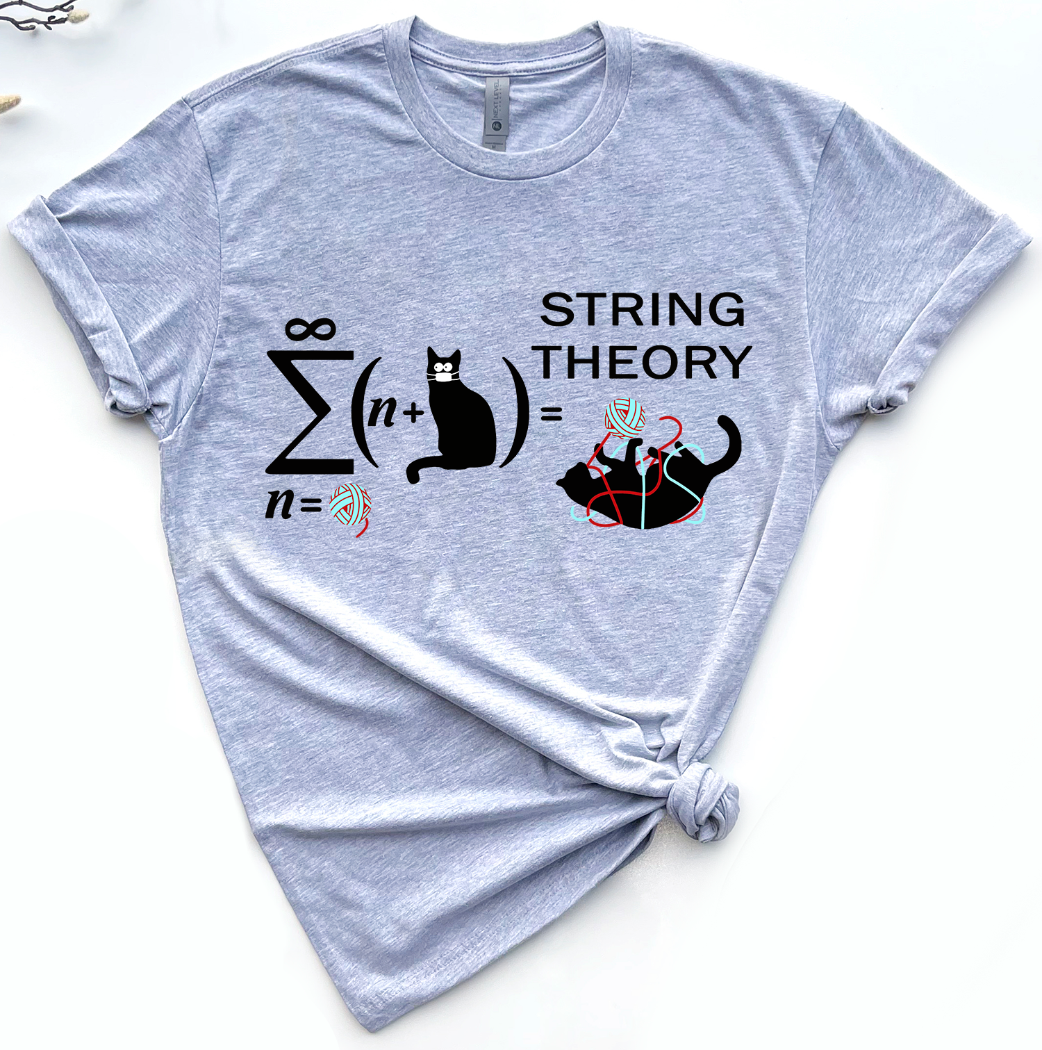 String Theory Cats Standard T-shirt - Image 3
