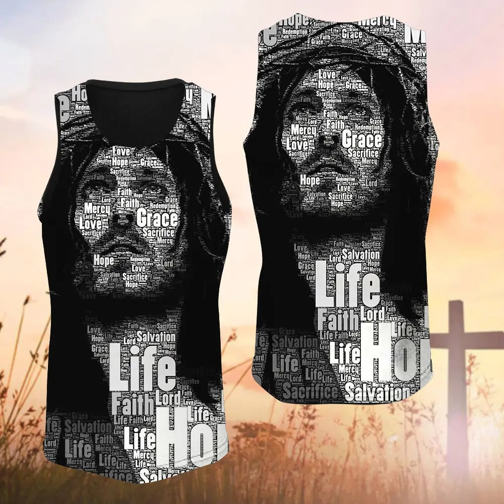 Inspirational 3D Jesus Apparel - Jesus Christ Name, Jesus Christ Crown Of Thorns 3D All Over Print T-Shirt And Hoodie - Image 7
