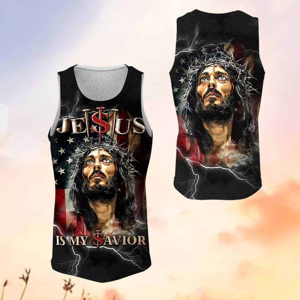 Jesus Is My Savior And Crown Of Thorns - Inspirational Christian 3D All Over Print T-Shirt And Hoodie - Image 8