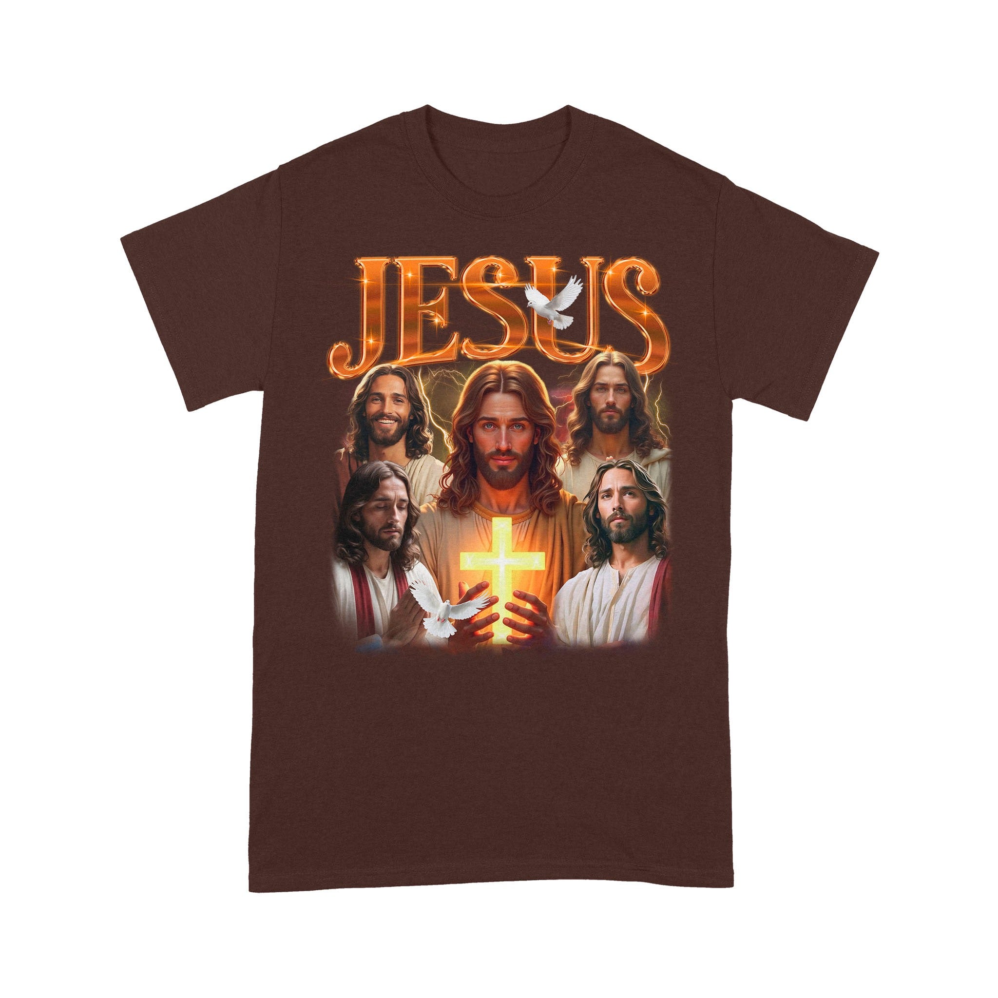 Jesus Bootleg Vintage T-Shirt, Gift Christian Faith Christ, Funny Retro Christian Religion T-Shirt - Image 16