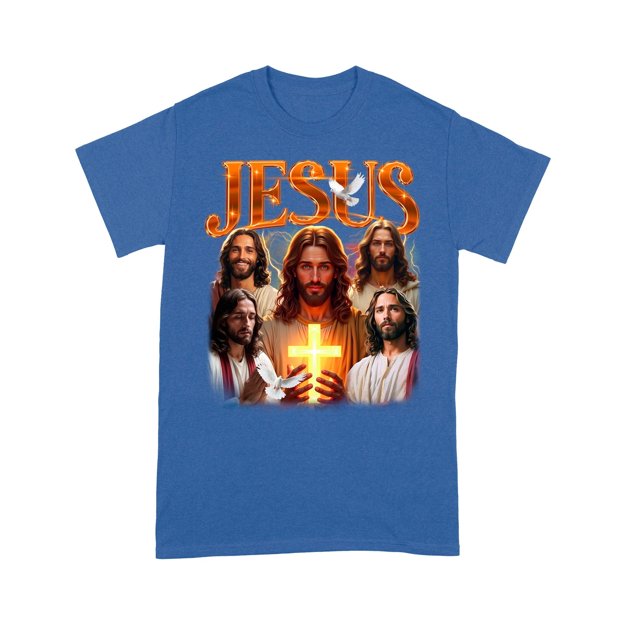 Jesus Bootleg Vintage T-Shirt, Gift Christian Faith Christ, Funny Retro Christian Religion T-Shirt - Image 17