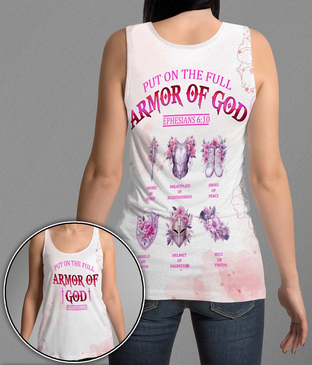 Put On The Full Armor Of God Ephesians 6:10 - Inspirational Christian 3D All Over Print T-Shirt and Hoodie - Image 8