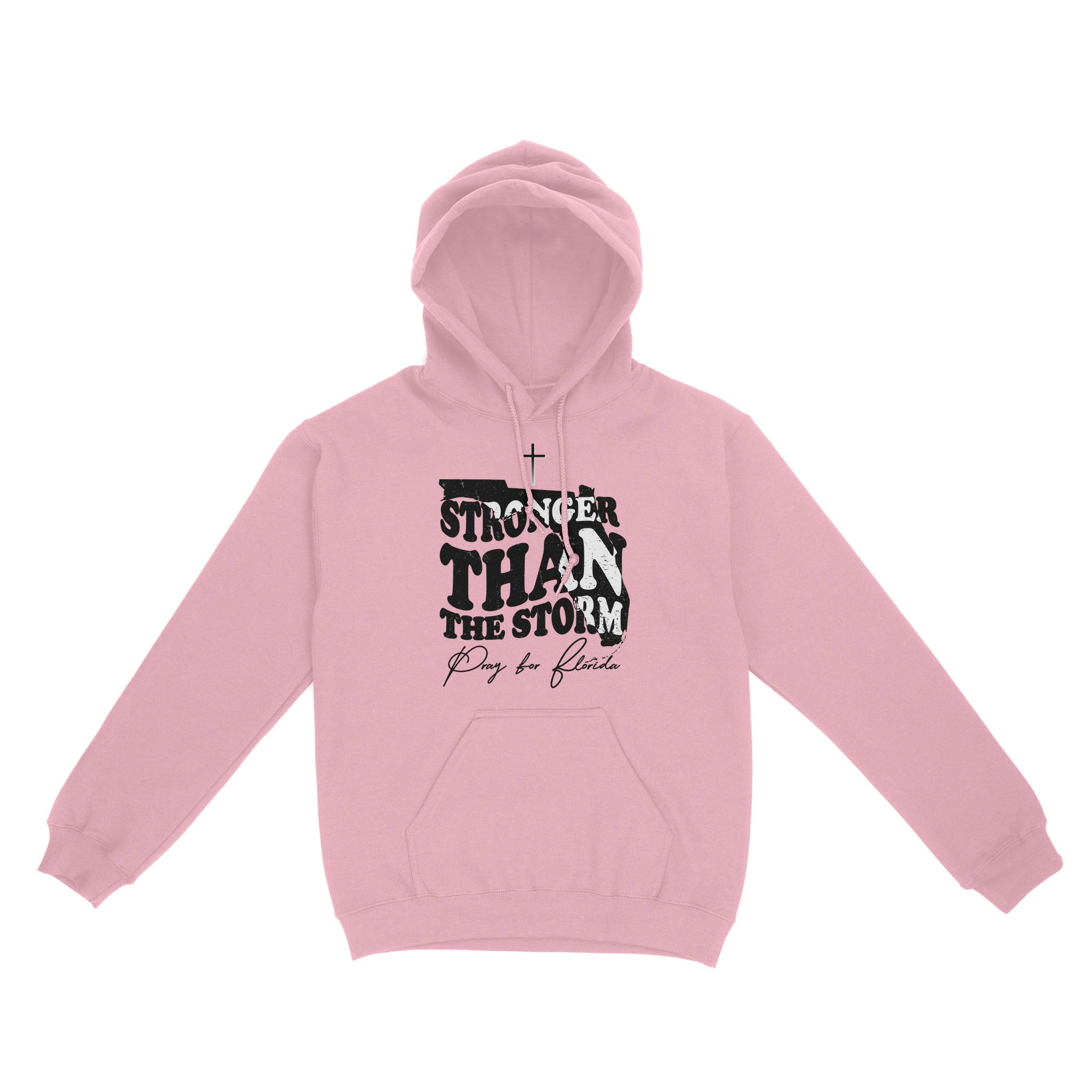 Stronger Than the Storm Pray for Florida T-shirt, Florida Prayer Hoodie - Image 5