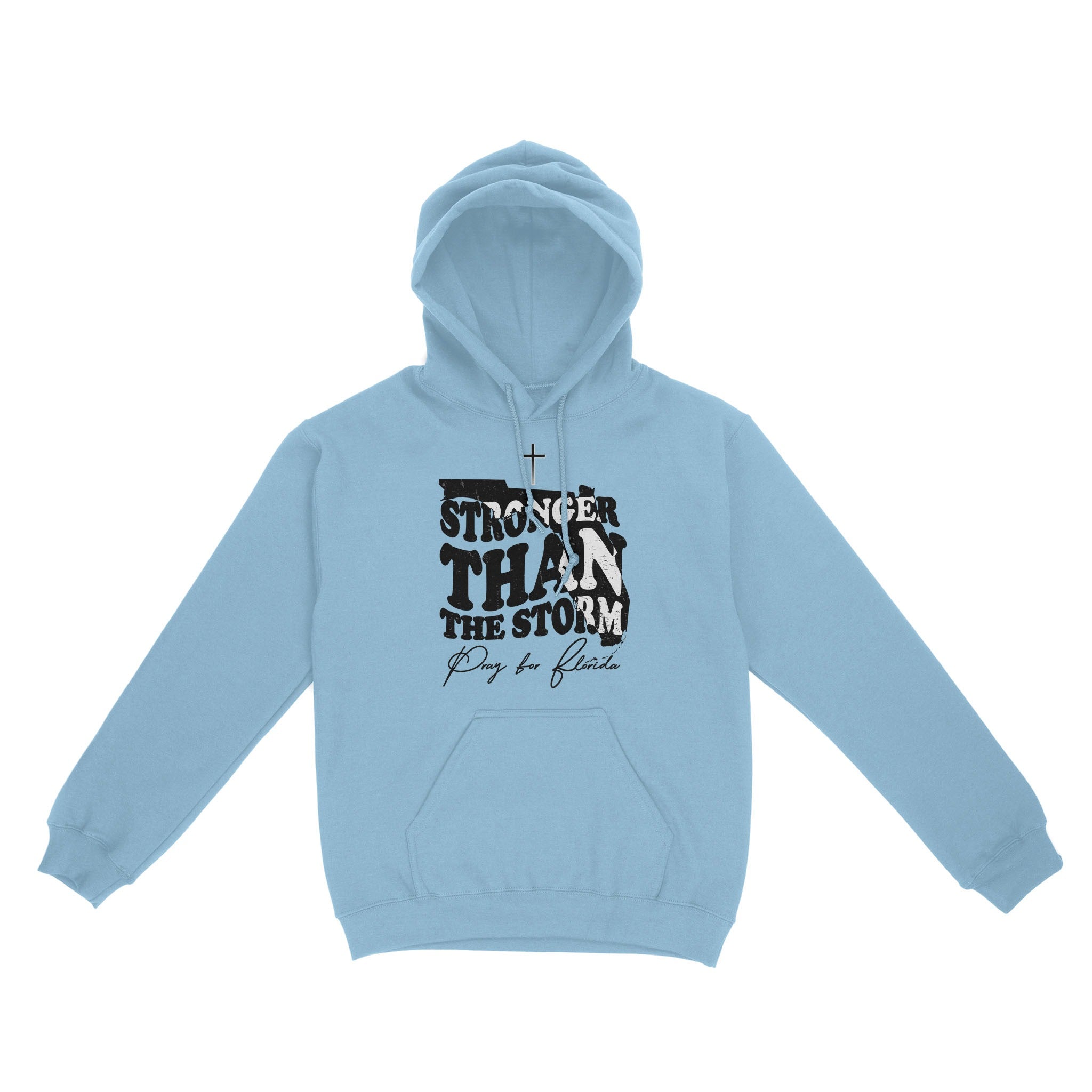 Stronger Than the Storm Pray for Florida T-shirt, Florida Prayer Hoodie - Image 6