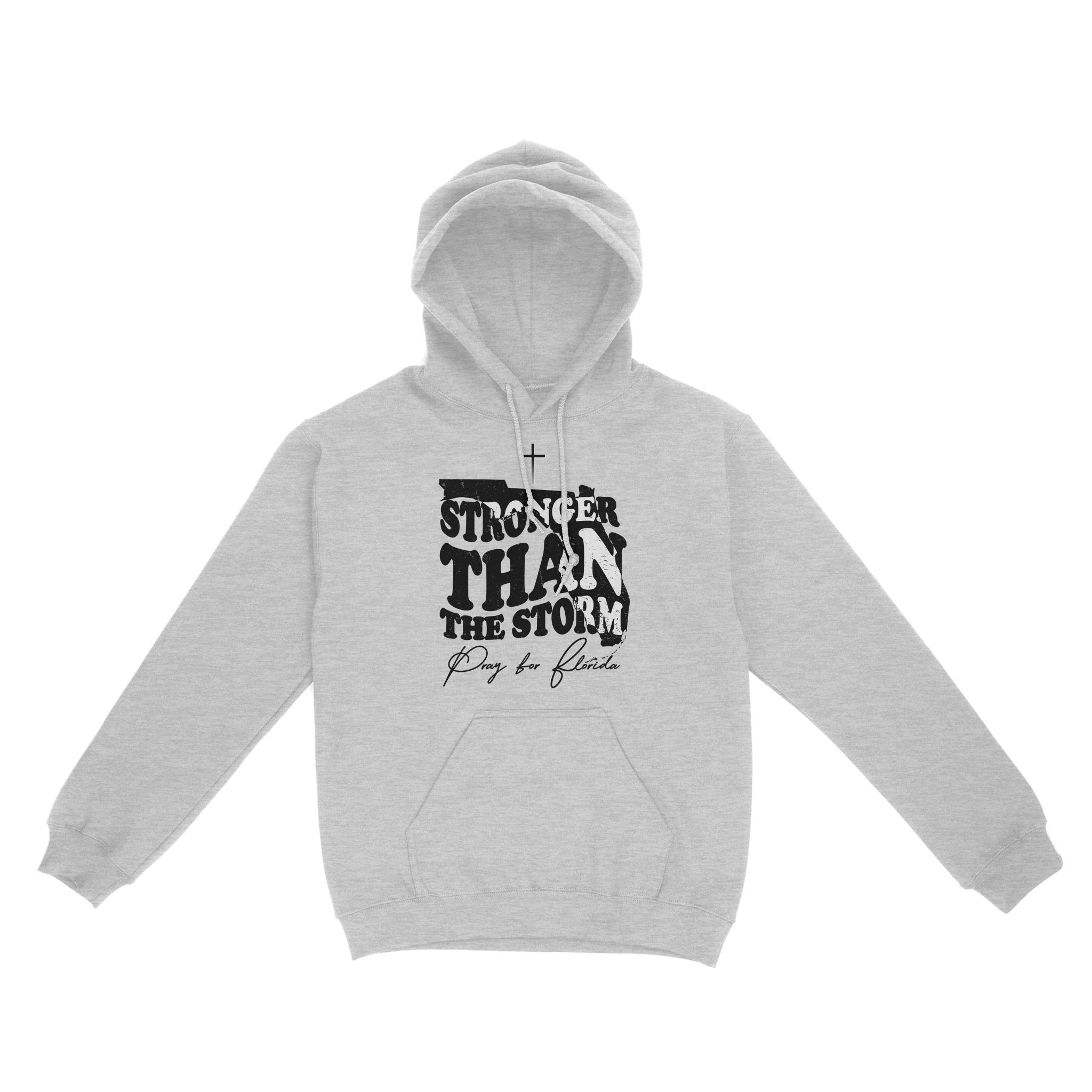 Stronger Than the Storm Pray for Florida T-shirt, Florida Prayer Hoodie - Image 7