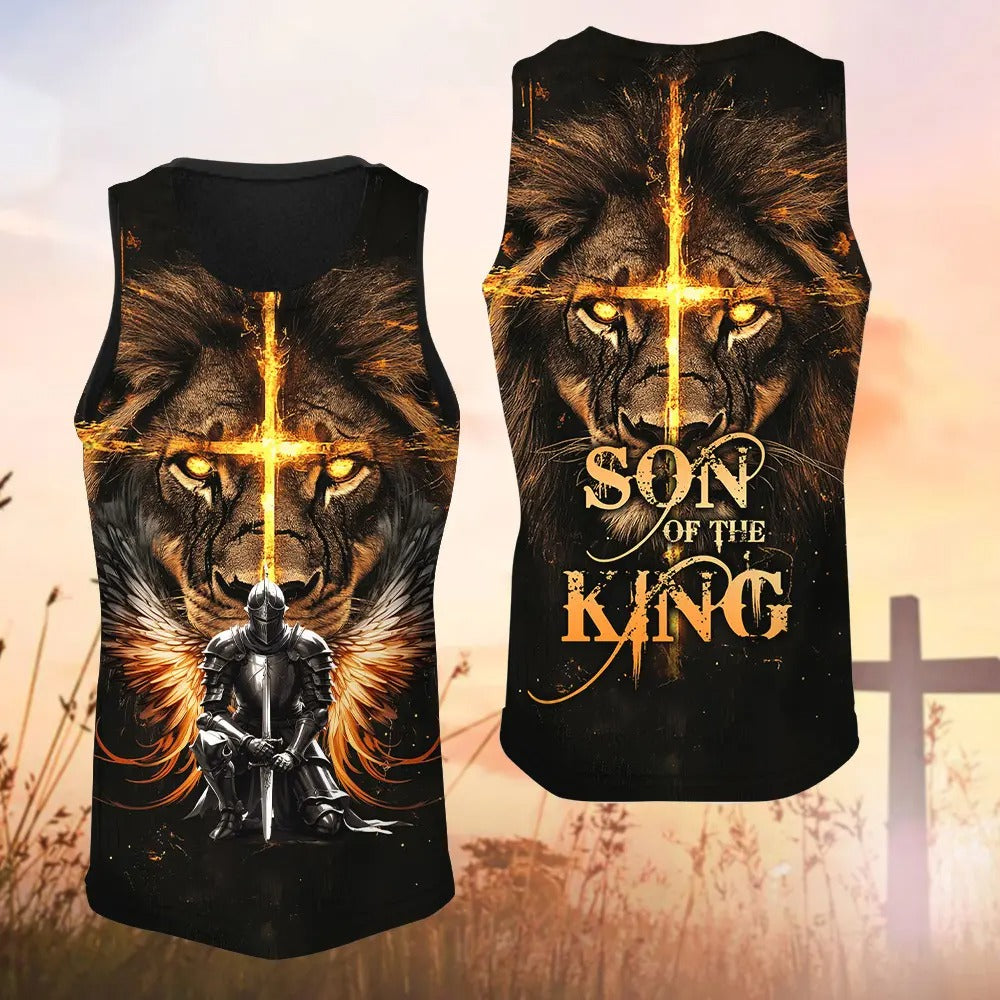 Warrior Of God, Jesus And Lion Son Of The King - Inspirational Christian 3D All Over Print T-Shirt And Hoodie - Image 6