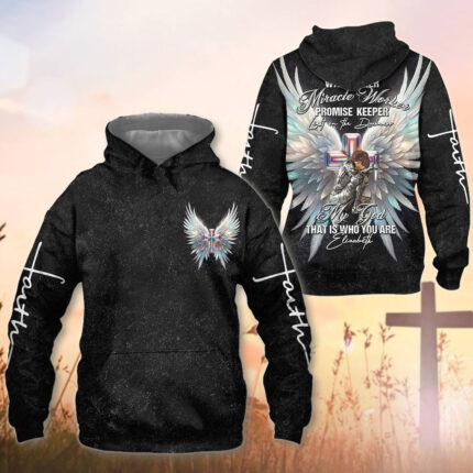 Warrior Of God, Way Maker Miracle Worker Promise Keeper-3D All Over Print T-Shirt And Hoodie