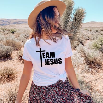 Christian Shirts, Faith T-shirt, Religious Shirt, Christian Tees, Jesus Shirt, Christian Shirts for Women and Men, Team Jesus Premium T-shirt