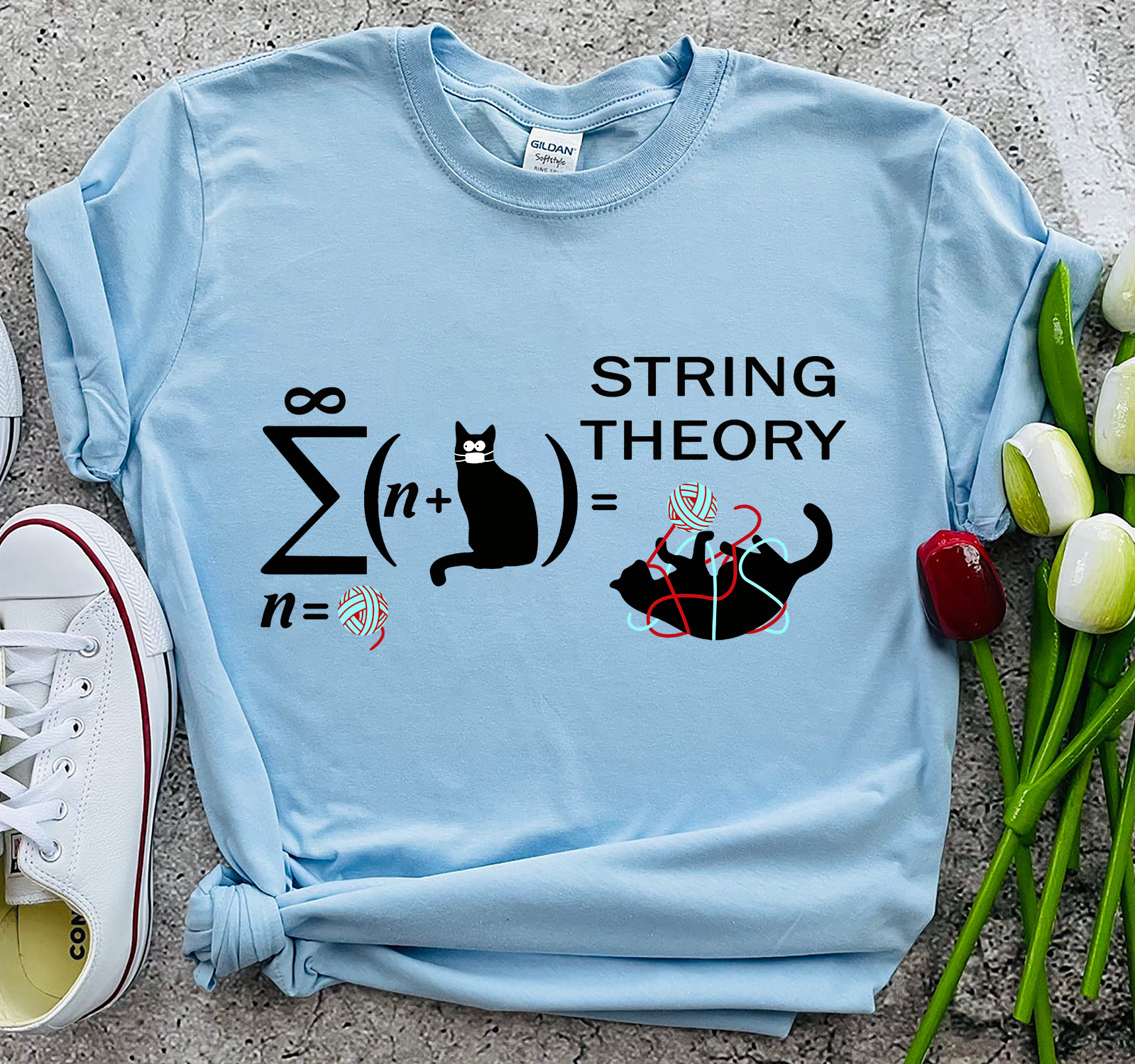 String Theory Cats Standard T-shirt - Image 6