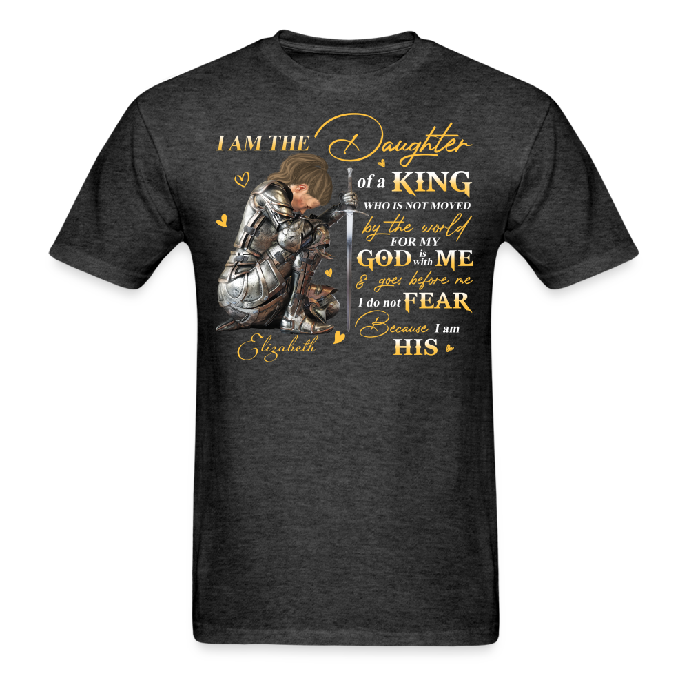 God Woman Warrior, I Am The Daughter Of The King, Do Not Fear Because I Am His T-Shirt - Image 3
