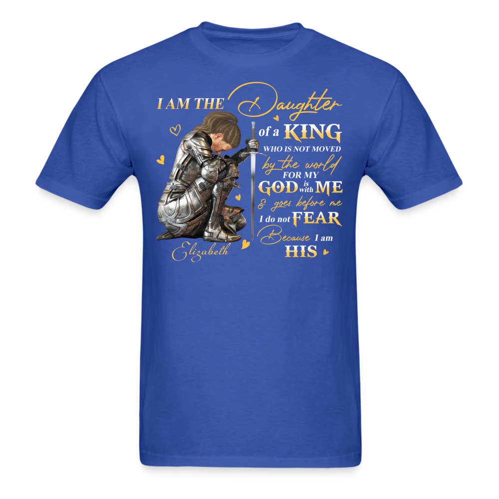 God Woman Warrior, I Am The Daughter Of The King, Do Not Fear Because I Am His T-Shirt - Image 4