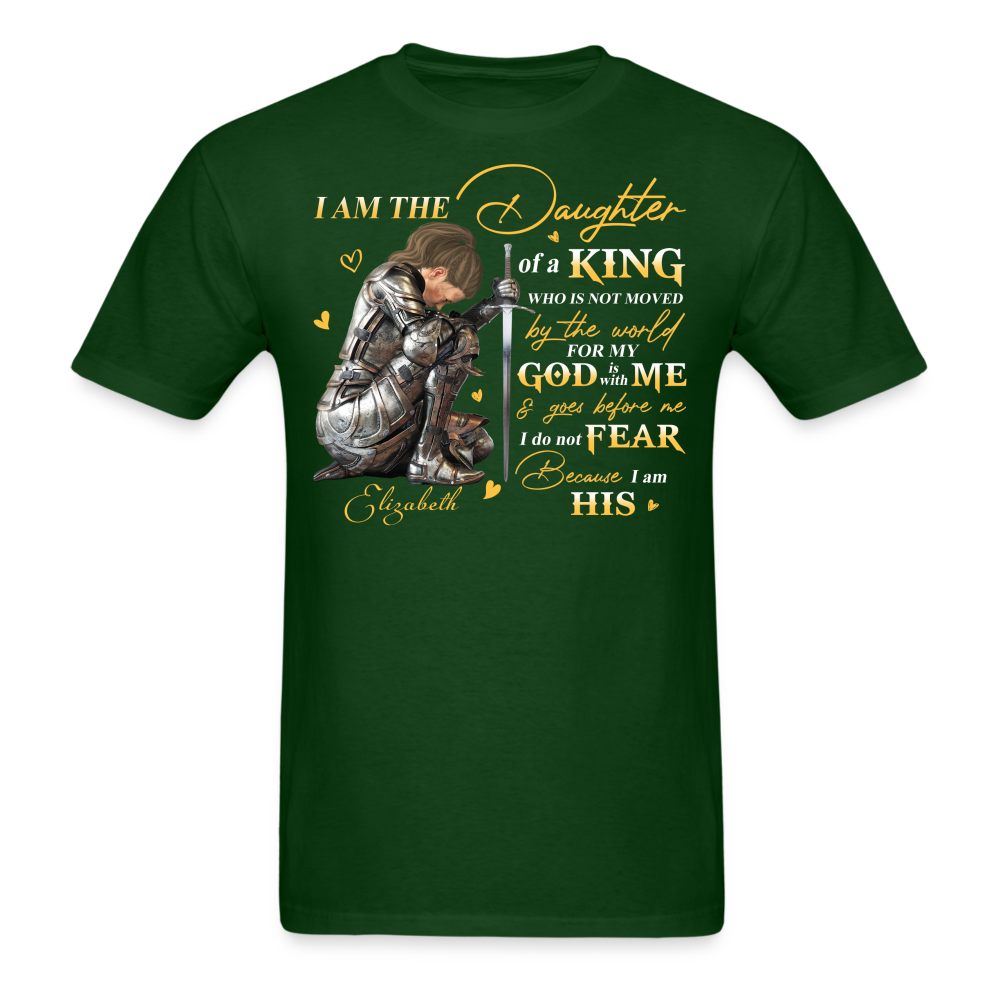 God Woman Warrior, I Am The Daughter Of The King, Do Not Fear Because I Am His T-Shirt - Image 5