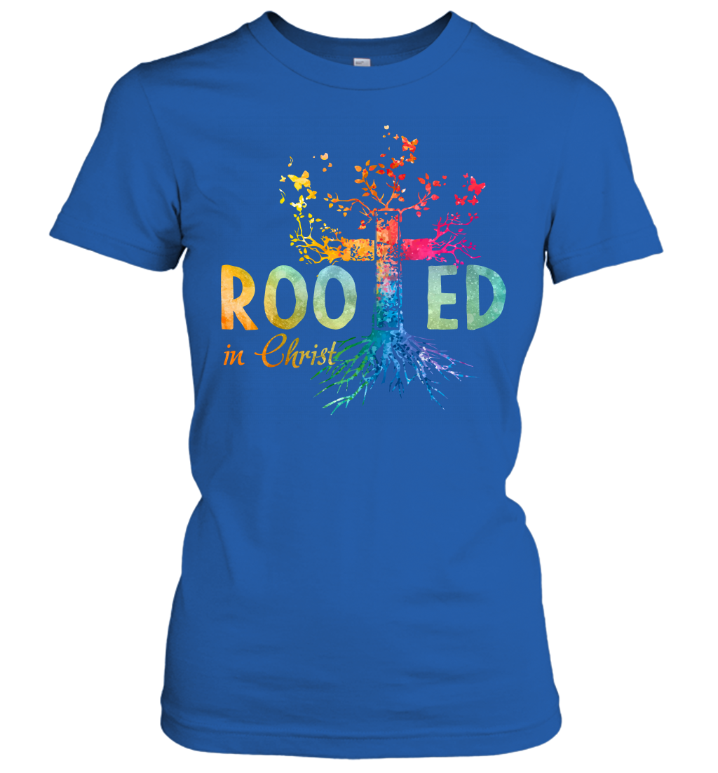 Rooted in Christ Women's T-Shirt - Image 9